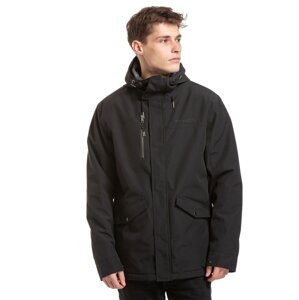 Meatfly pánská zimní bunda Nils Parka Black | Černá | Velikost M