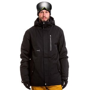 Meatfly pánská SNB & SKI bunda Mick Premium Black | Černá | Velikost XXL