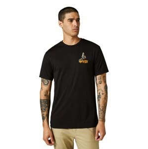 Fox pánské tričko In Sequence Tech Black | Černá | Velikost M