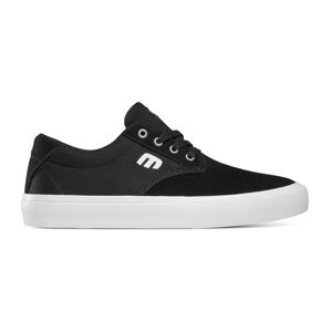 Etnies pánské boty Singleton Vulc Xlt Black / White | Černá | Velikost 11,5 US