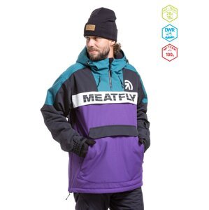 Meatfly pánská SNB & SKI bunda Zenith Petunia | Černá | Velikost XL