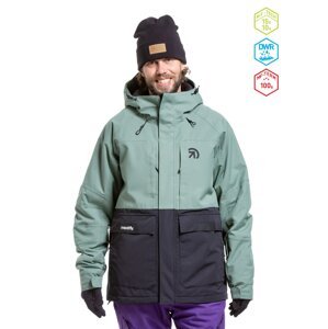 Meatfly pánská SNB & SKI bunda Vertigo Sea Spray/Black | Černá | Velikost L