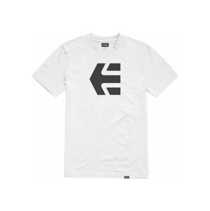 Etnies pánské tričko Icon White | Bílá | Velikost XXL | 100% bavlna