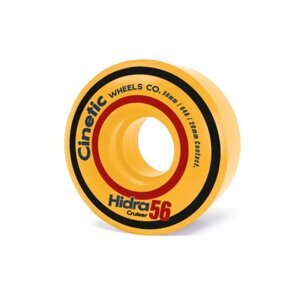 Cinetic kolečka Hydra 80a 56 mm x 34 mm | Žlutá | Velikost skate 80A