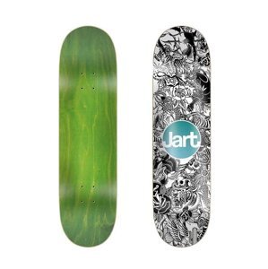 Jart skateboardová deska Hand Pocket HC 8,375" | Bílá | Velikostsk 8,375"