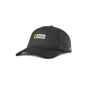 Etnies kšiltovka Box Strapback Black | Černá | Velikost One Size | 100% bavlna