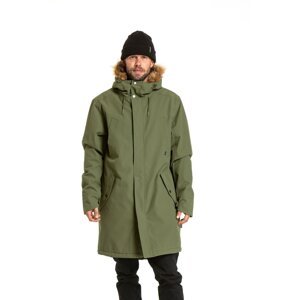 Meatfly pánská zimní bunda Lars Olive | Zelená | Velikost L