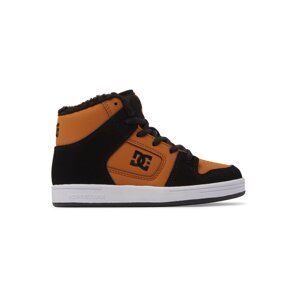 Dc shoes dětské boty Manteca 4 Hi Wheat/Black | Černá | Velikost 7 US