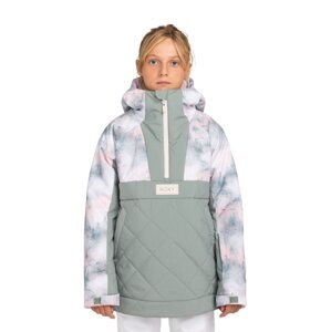 Roxy dětská SNB & SKI bunda Radiantline Sea Pine Mystery Fog | Růžová | Velikost 14 r.