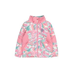 Roxy dětská SNB & SKI bunda Snowy Tale Jk Sachet Pink Mountain Night | Růžová | Velikost 6–7 r.