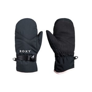 Roxy dětské rukavice Jettygirlsolid True Black | Černá | Velikost M