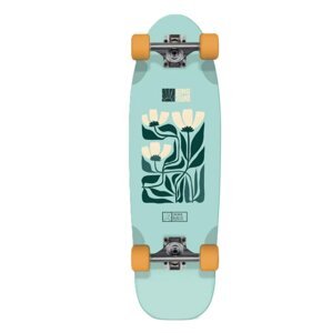 Long island longboard Flowers 8,5" | Černá | Velikost skate 8,5"