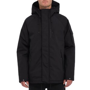 Volcom pánská bunda Stoke Stone Ii 10K Jacket Black | Černá | Velikost S