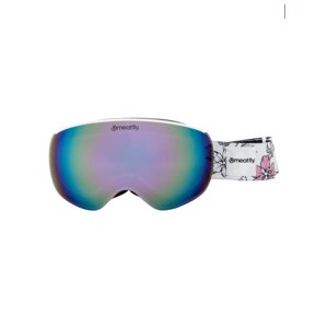 Meatfly sNB & SKI brýle Ekko S White Blossom | Bílá | Velikost One Size