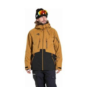 Meatfly pánská SNB & SKI bunda Cronos Wood / Black | Černá | Velikost XL
