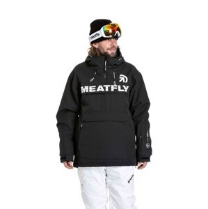 Meatfly pánská SNB & SKI bunda Zenith Black | Černá | Velikost XL