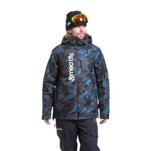 Meatfly pánská SNB & SKI bunda Manifold Blue Mossy | Modrá | Velikost L