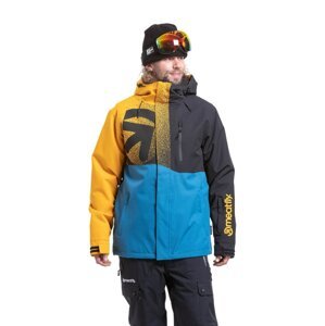 Meatfly pánská SNB & SKI bunda Shader Sunflower / Blue | Modrá | Velikost XL