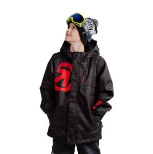 Meatfly dětská SNB & SKI bunda Bangito Morph Black | Černá | Velikost 158 (12y)