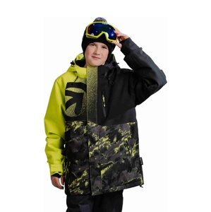 Meatfly dětská SNB & SKI bunda Bangito Acid Lime Mossy | Zelená | Velikost 146 (10y)