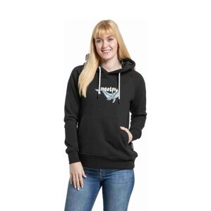 Meatfly dámská mikina Watani Black Whale | Černá | Velikost XS