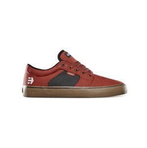 Etnies pánské boty Barge LS Brown / Gum / Gold | Hnědá | Velikost 12 US