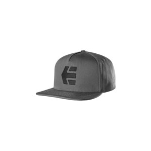 Etnies kšiltovka Icon Snapback Black/Black/Grey | Černá | Velikost One Size