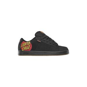 Etnies pánské boty Kingpin X Santa Cruz Black | Černá | Velikost 12 US