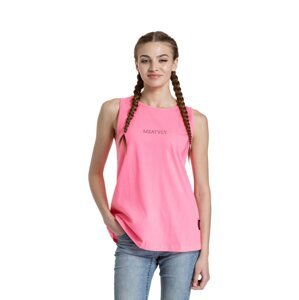 Meatfly dámské tílko Hailey Neon Pink | Růžová | Velikost XL | 100% bavlna