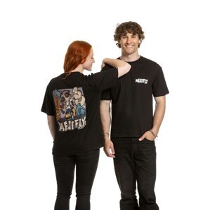 Meatfly unisex tričko Carter 30 Fly Black | Černá | Velikost M/L | 100% bavlna