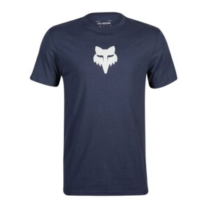 Fox pánské tričko Head Ss Prem Midnight | Modrá | Velikost L