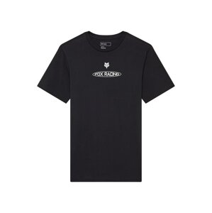 Fox pánské tričko Planet Moto Ss Prem Black | Černá | Velikost L