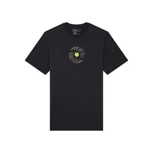 Fox pánské tričko Spiral Ss Prem Black | Černá | Velikost S