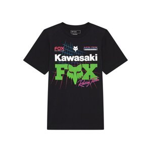 Fox dětské tričko X Kawi Ss Black | Černá | Velikost L | 100% bavlna