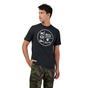 Fox pánské tričko Worldwide Ss Prem Black | Černá | Velikost XL