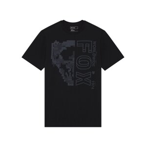 Fox pánské tričko Image Skull Ss Prem Tee Black | Černá | Velikost XL