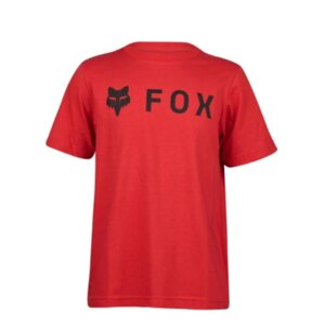 Fox dětské tričko Absolute Ss Flame Red | Červená | Velikost L | 100% bavlna