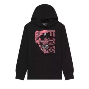 Fox dětská mikina Yth Image Skull Fleece Po Black | Černá | Velikost M