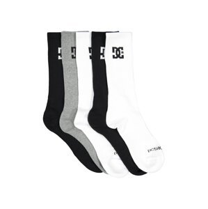 Dc pánské ponožky Shoes Spp Crew Five Pack Assorted | Černá | Velikost One Size