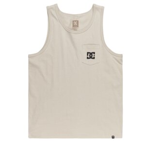 Dc shoes pánské tílko DC Star Pocket Tt Pelican | Písková | Velikost L