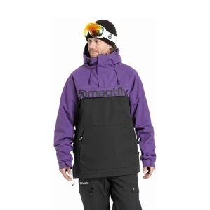 Meatfly pánská SNB & SKI bunda Slinger Petunia / Black | Fialová | Velikost XL