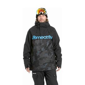 Meatfly pánská SNB & SKI bunda Slinger Mossy Petrol | Modrá | Velikost XL