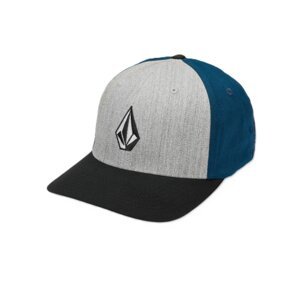 Volcom kšiltovka Full Stone Hthr Flexfit Deep Blue | Černá | Velikost S/M