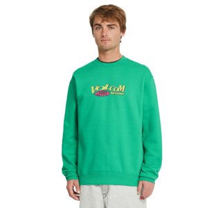 Volcom pánská mikina Watanite Crew Mint | Zelená | Velikost M