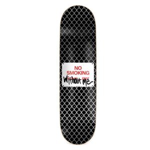 Jart skateboardová deska Stay High No Smoking 8,125" | Černá | Velikost skate 8,125"