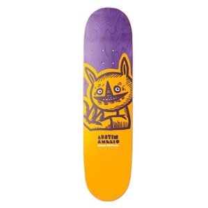 Roger skateboardová deska Beckoner Austin Amelio 8,25" | Oranžová | Velikost skate 8,25"