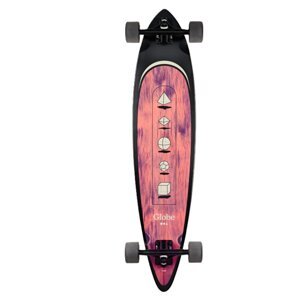 Globe longboard Pintail Hombre / Shape Faze | Mnohobarevná | Velikost skate 37"