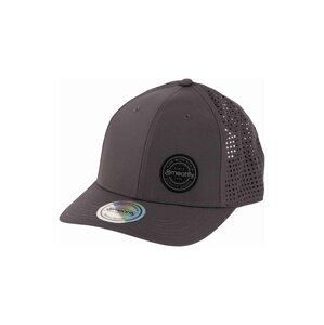 Meatfly kšiltovka Ollie Perfor Cap Grey Dark Leather | Šedá | Velikost One Size