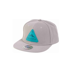 Meatfly kšiltovka Hornet Snapback Grey Peak | Šedá | Velikost One Size