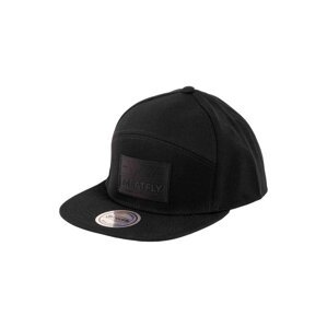 Meatfly kšiltovka Yuto 6 Panel Snapback Black Live | Černá | Velikost One Size